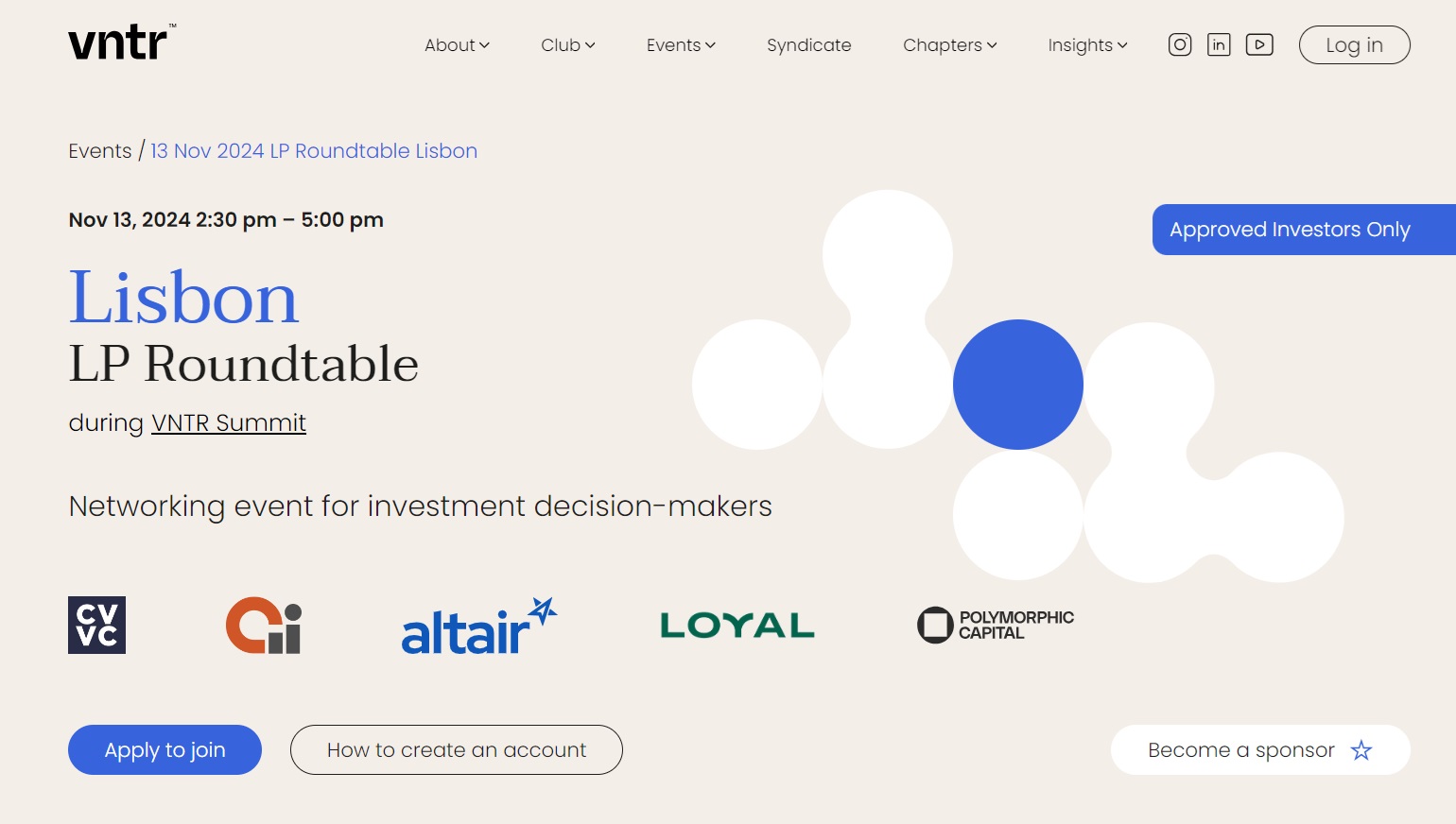 VNTR LP Roundtable Lisbon