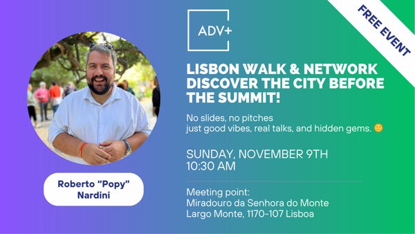  Lisbon Walk & Network: Discover the City Before the Summit!