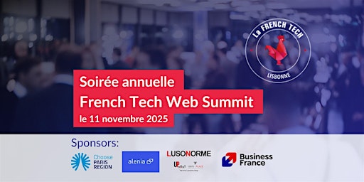  Invitation soirée French Tech Web Summit le 11/11/2025