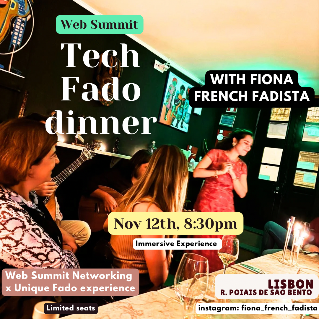 Web Summit Tech Fado Dinner