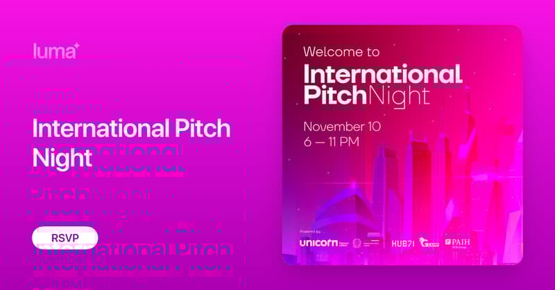 International Pitch Night
